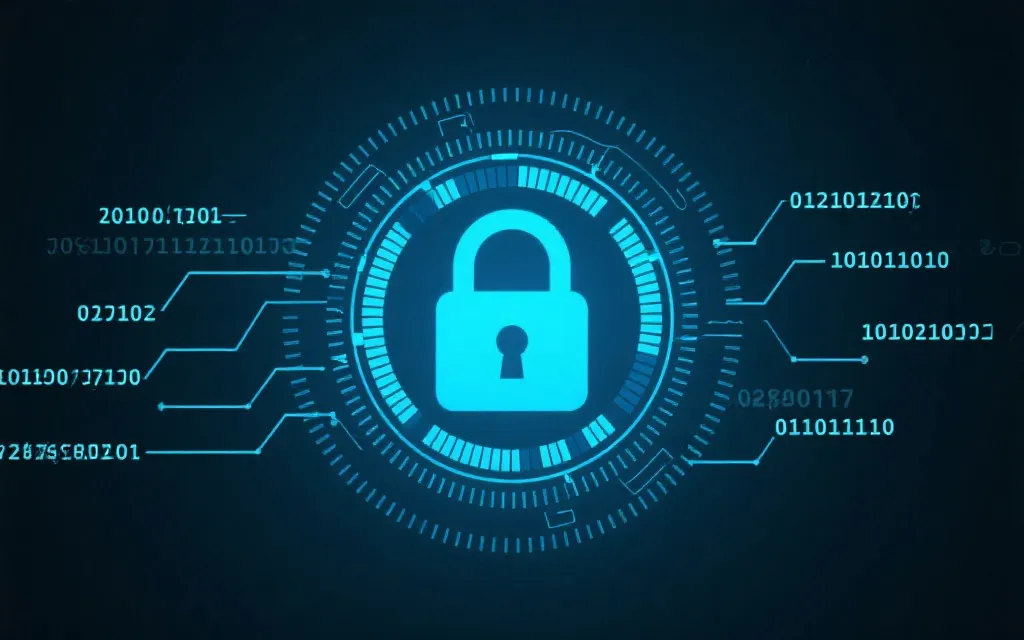 数据处理与安全机制示意图